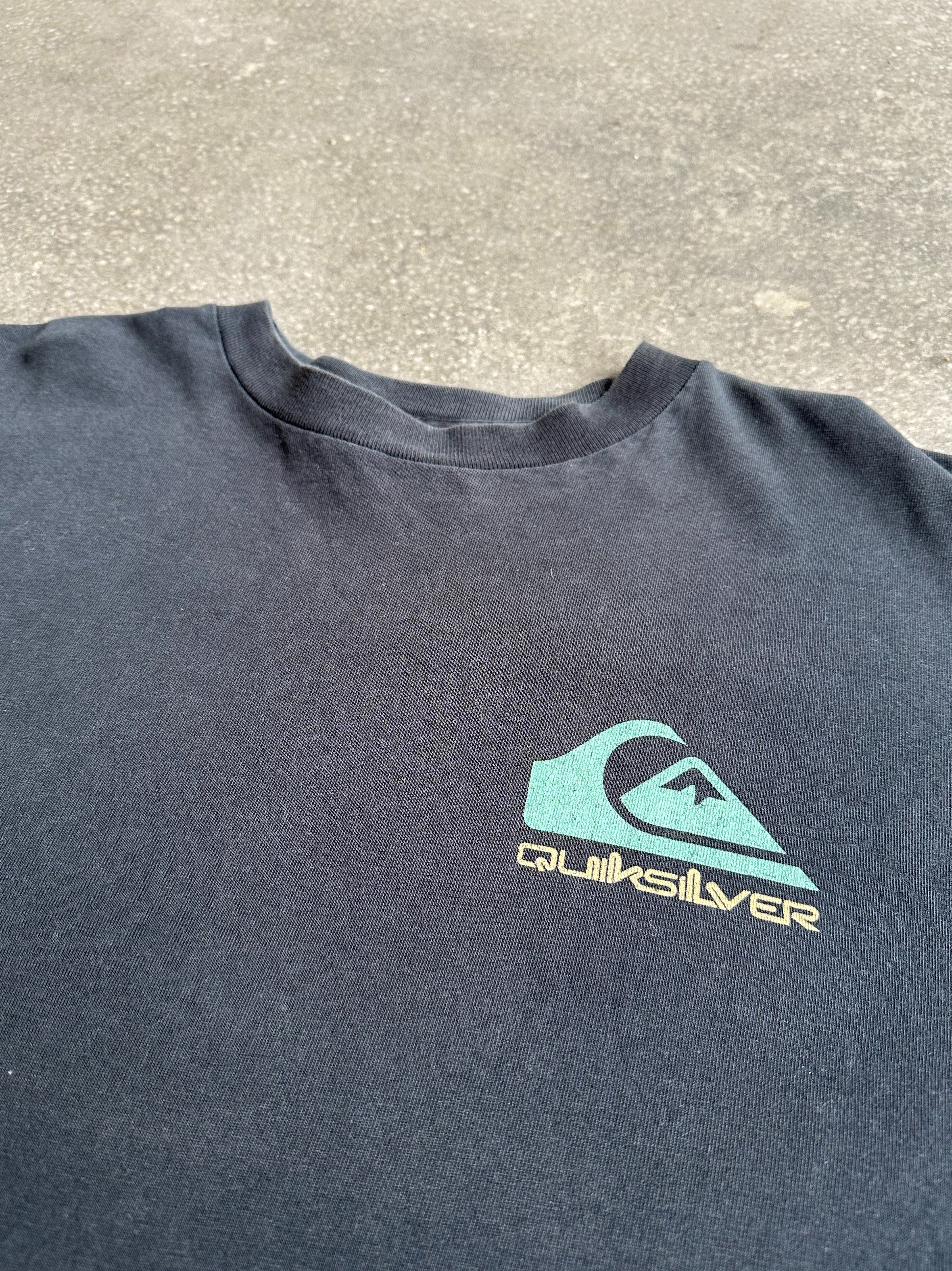 Vintage 1997 Single Stitched Quiksilver x Rietveld Tee - Large