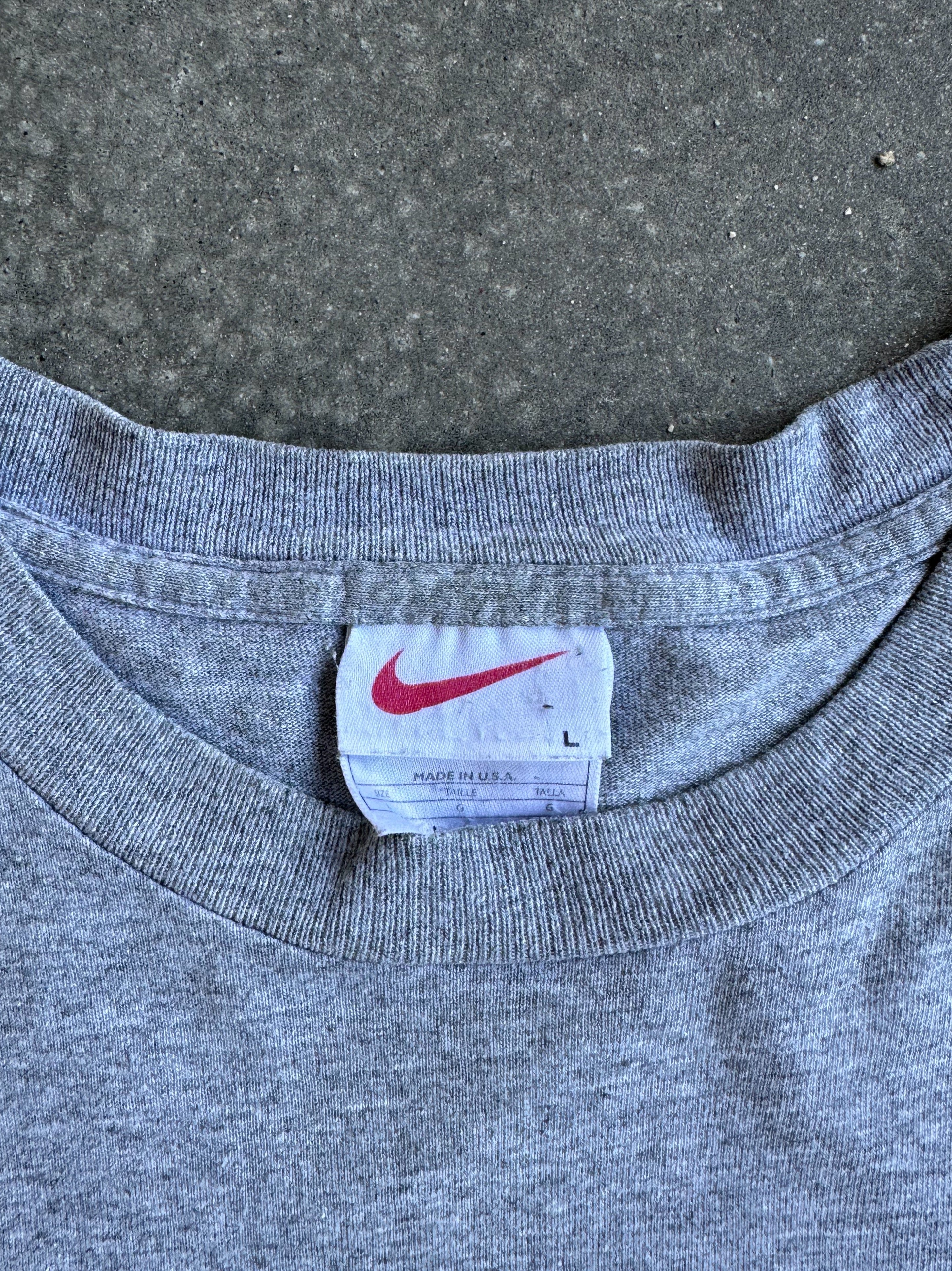 Vintage Made in USA Single Stitch Nike Longsleeve Tee - Large