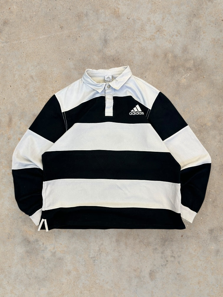 Vintage Adidas Rugby Shirt - Extra Large