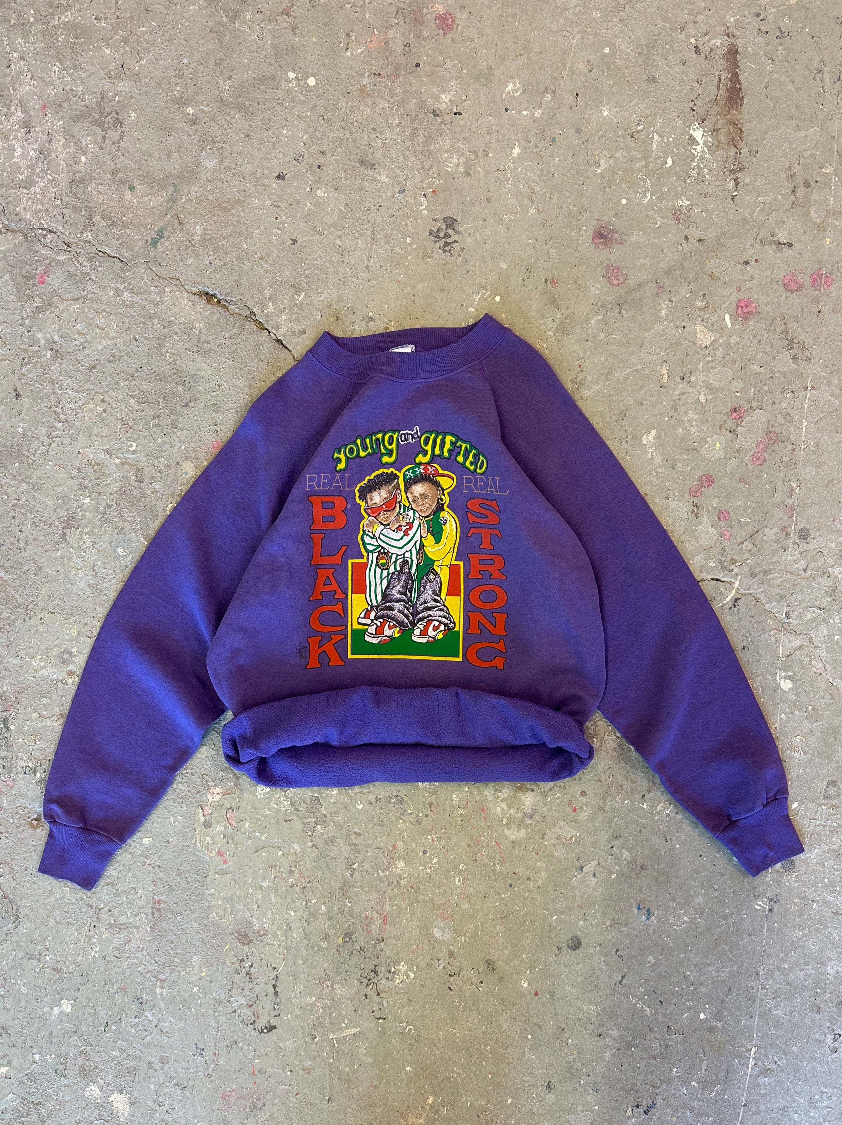 Vintage Made in USA Young and Gifted Crewneck - Small/Medium