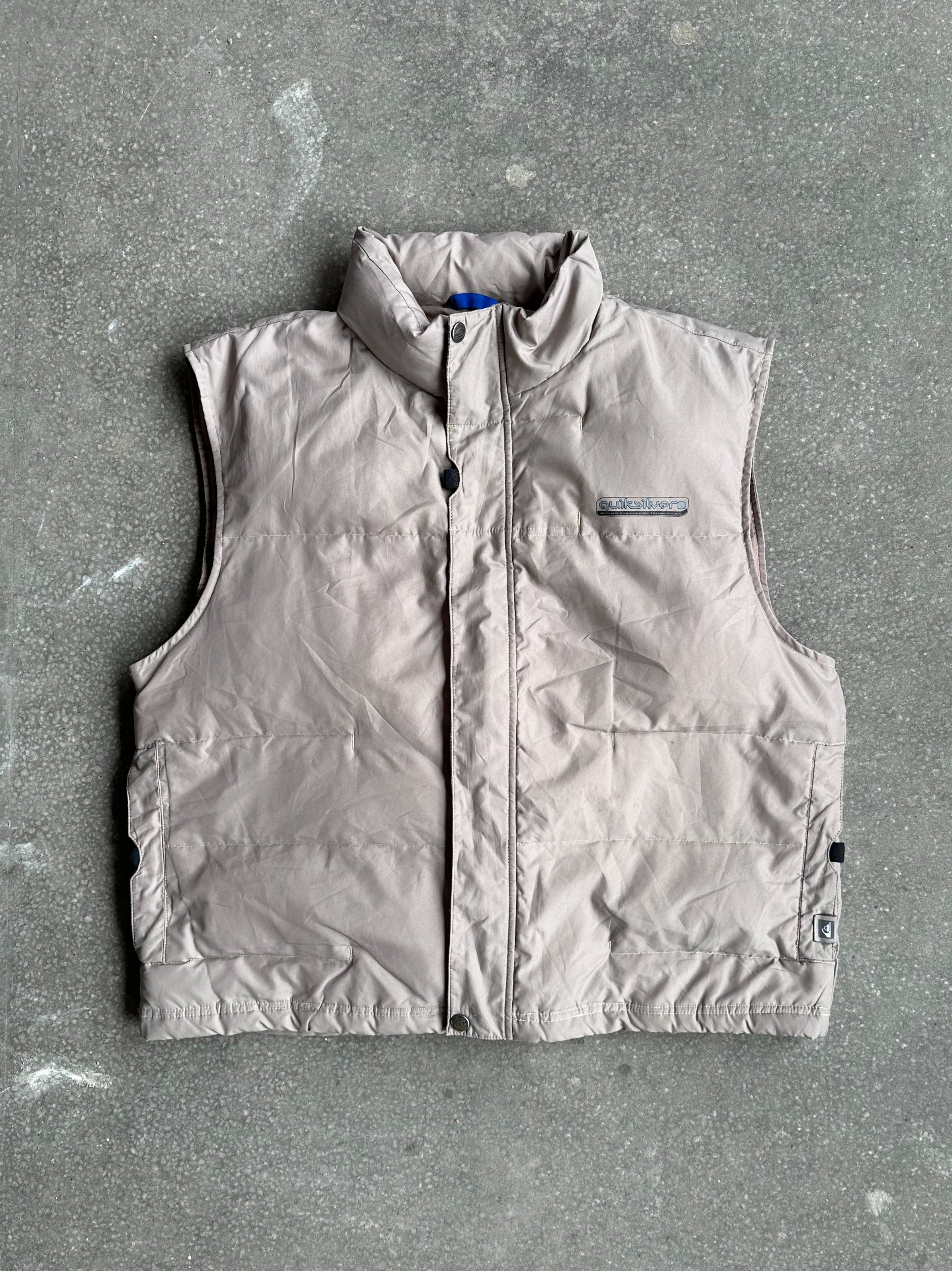 Vintage Quiksilver Cropped Vest - Small/Medium