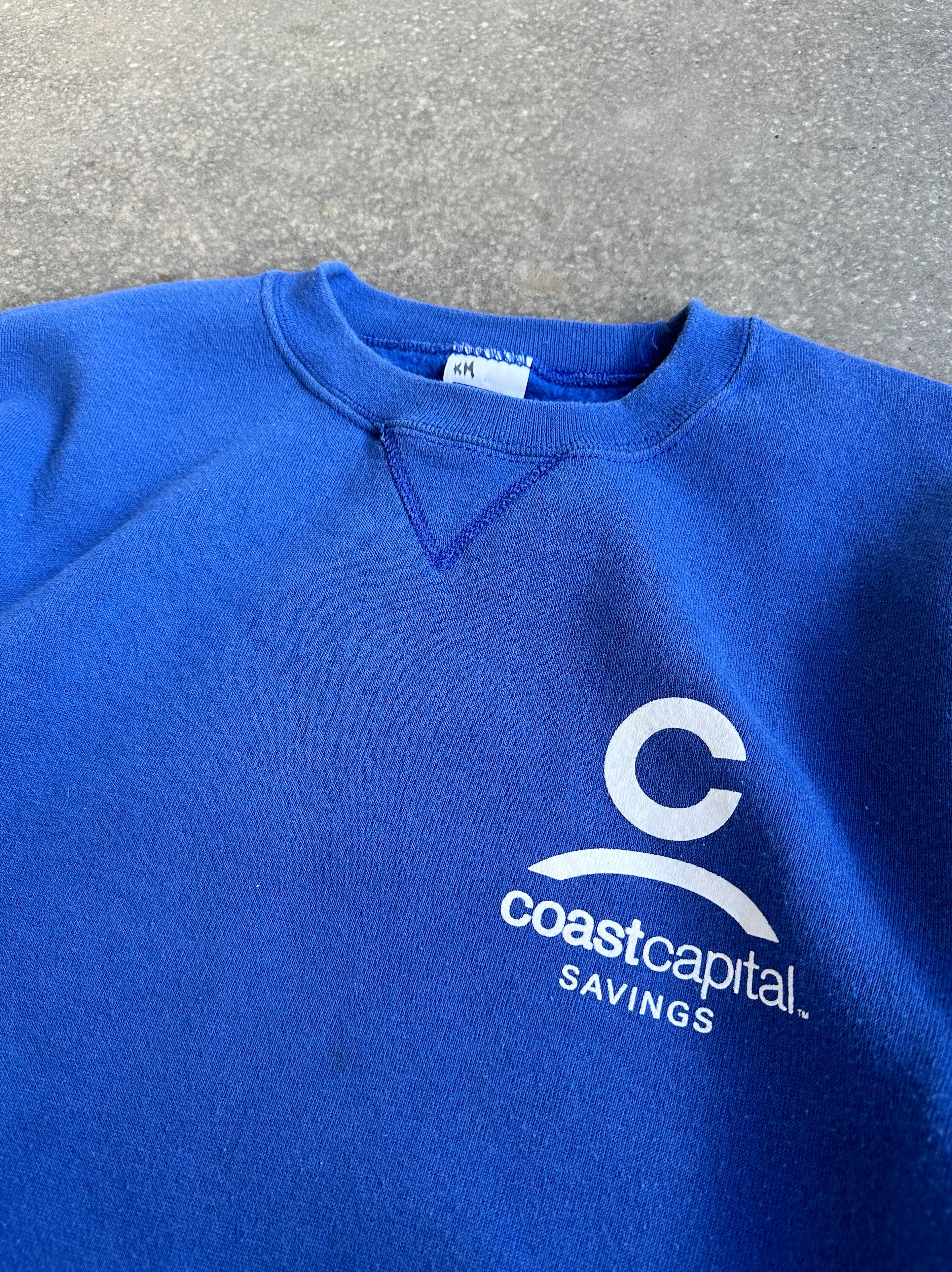 Vintage Coast Capital Savings Crewneck - Small