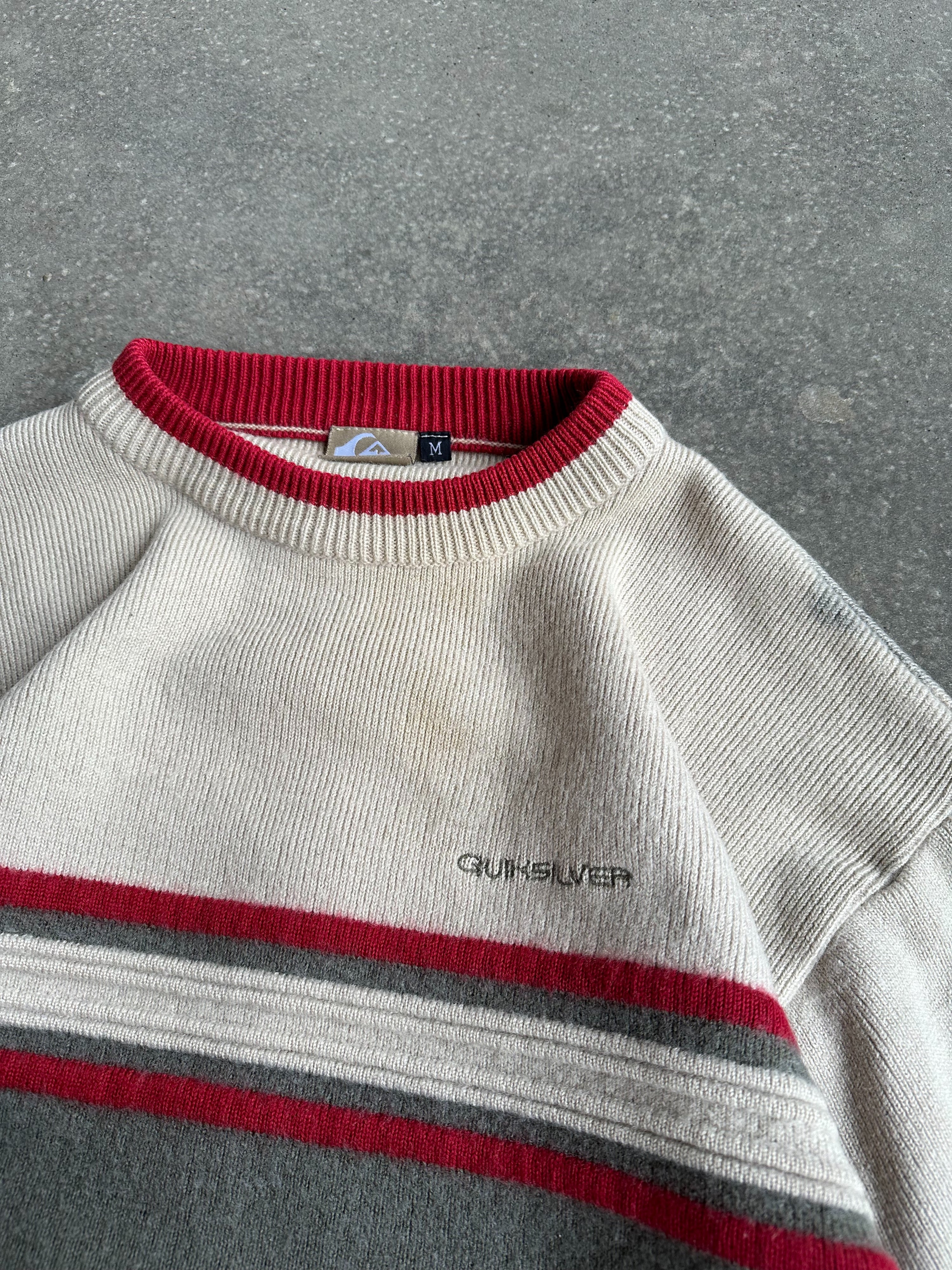 Vintage Quiksilver Knitted Sweater - Medium