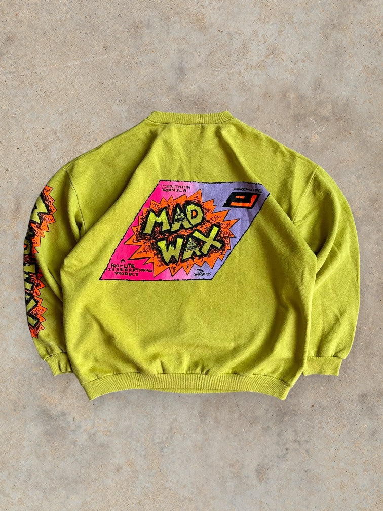 RARE Vintage 1987 Quiksilver 'MAD WAX' Sweater - Large