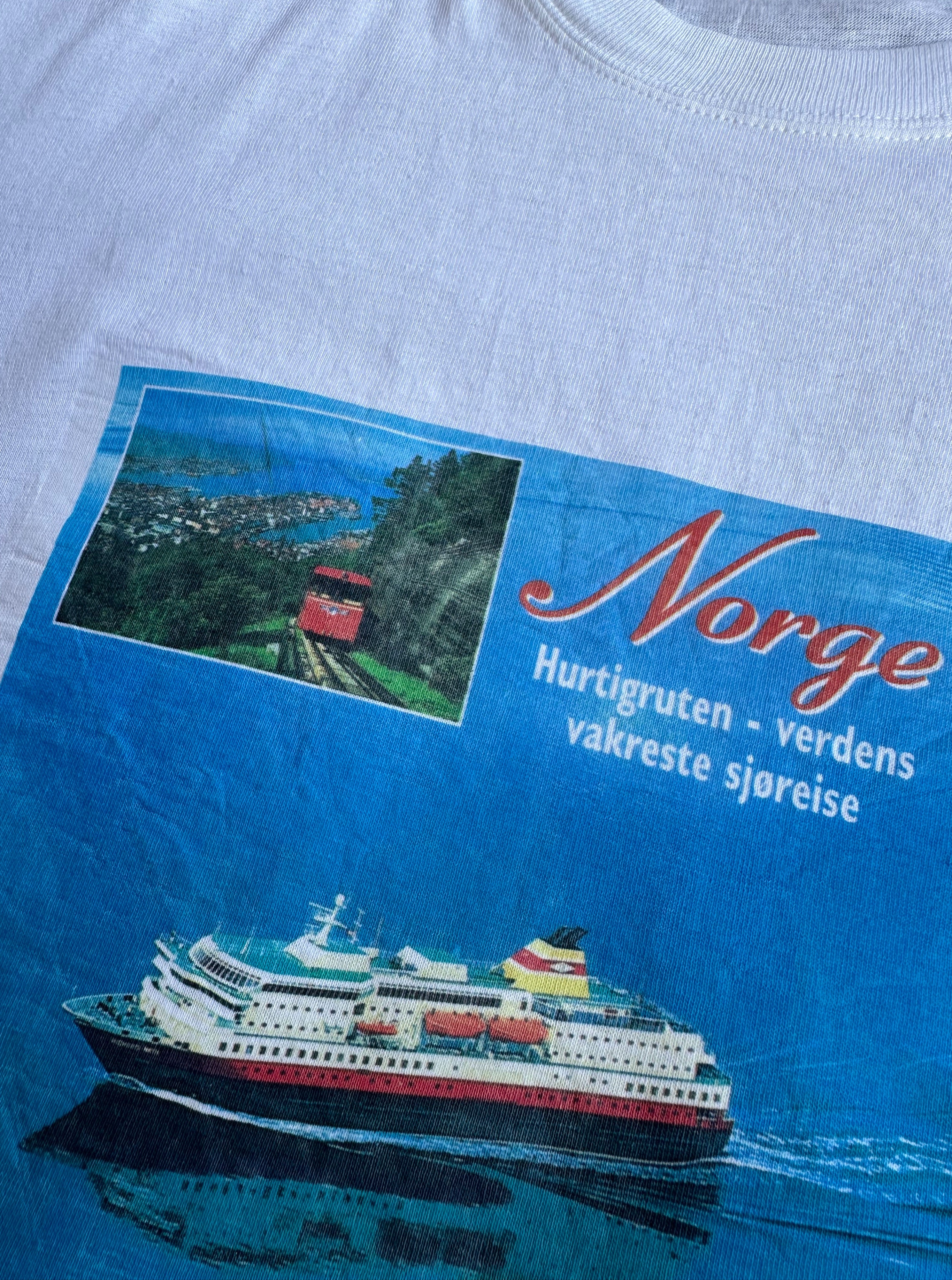 Vintage Norway Destination Tee - Medium/Large