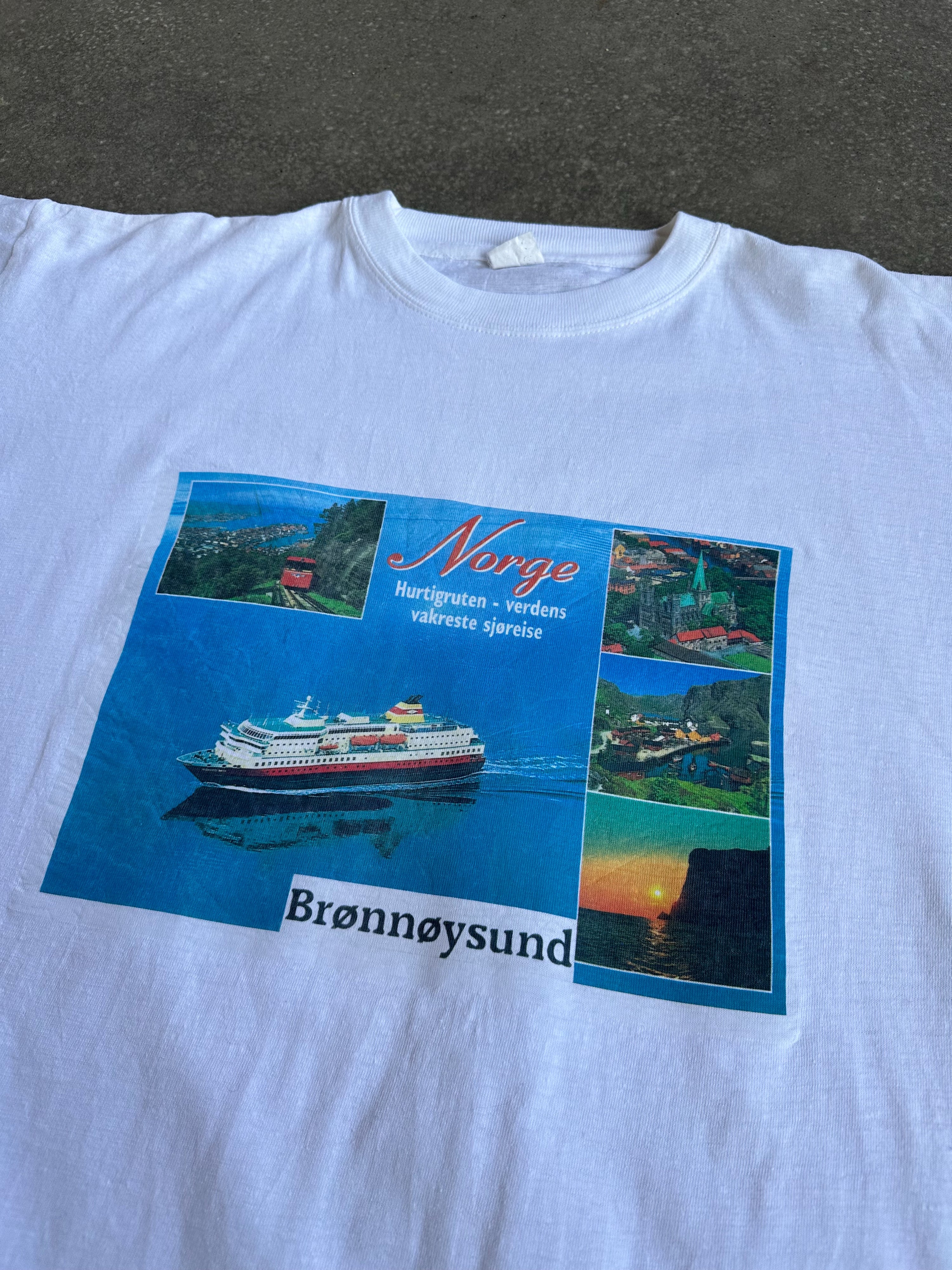 Vintage Norway Destination Tee - Medium/Large