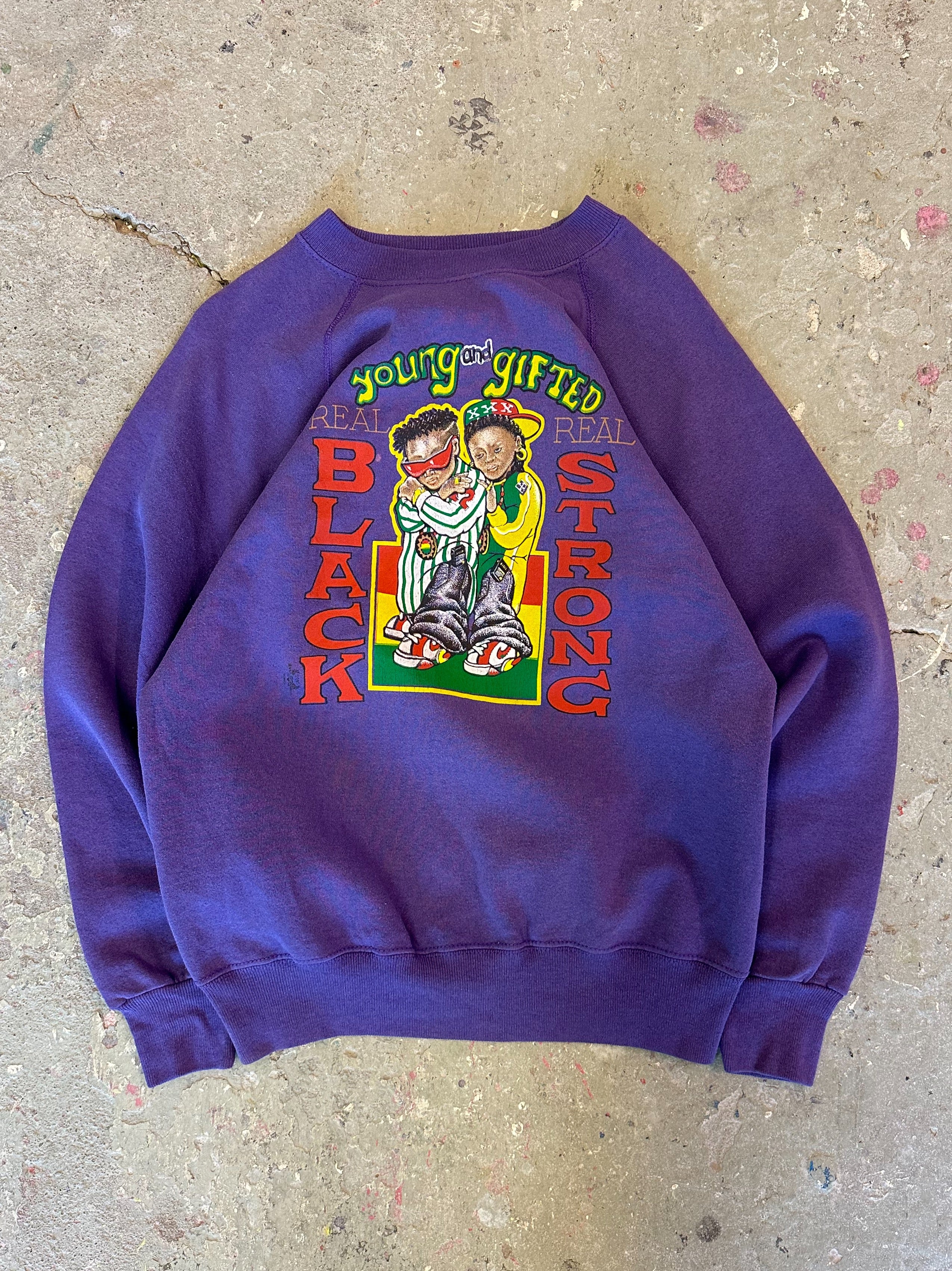 Vintage Made in USA Young and Gifted Crewneck - Small/Medium