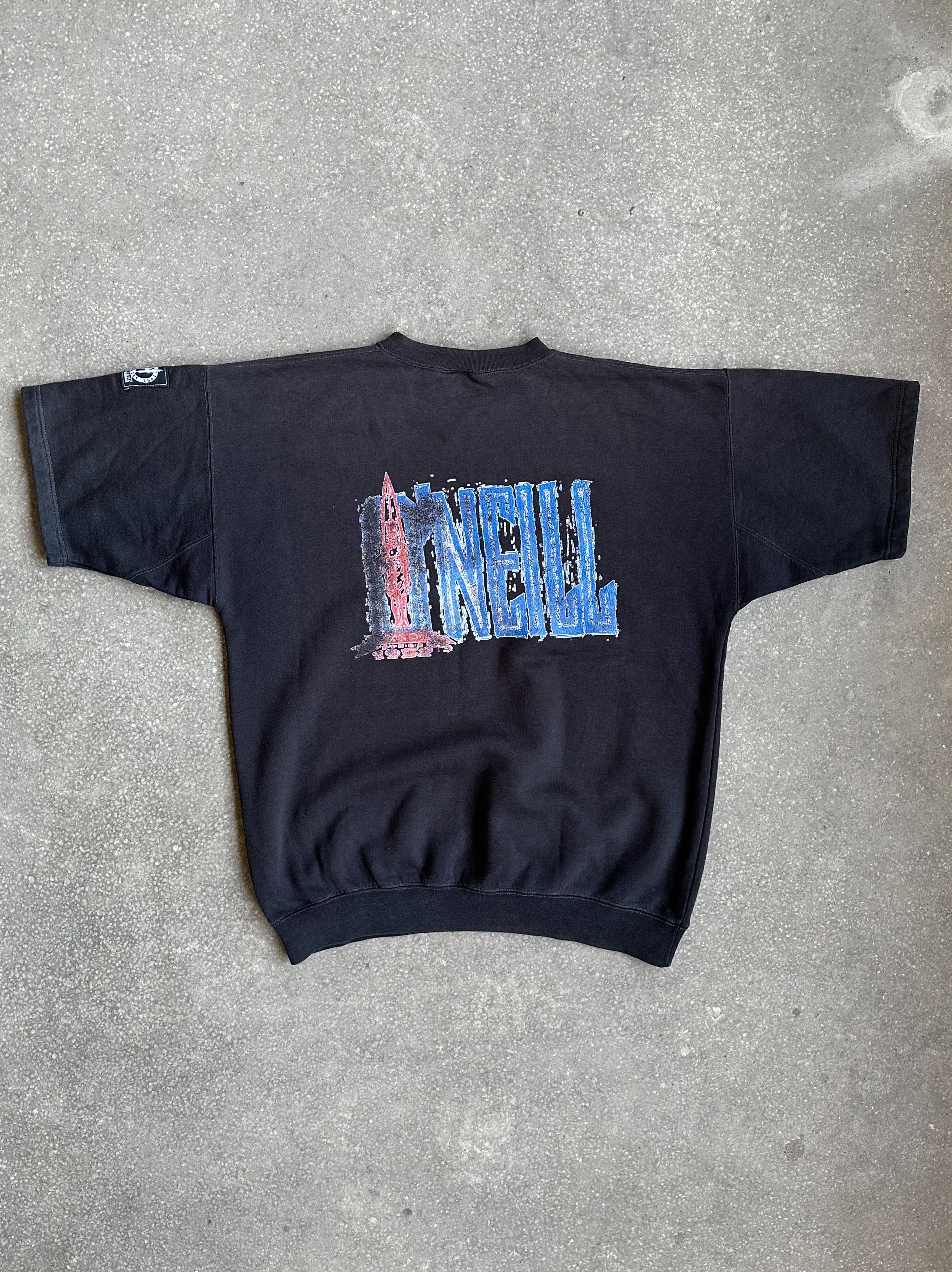 Vintage O'Neill Short-Sleeved Sweater - Medium