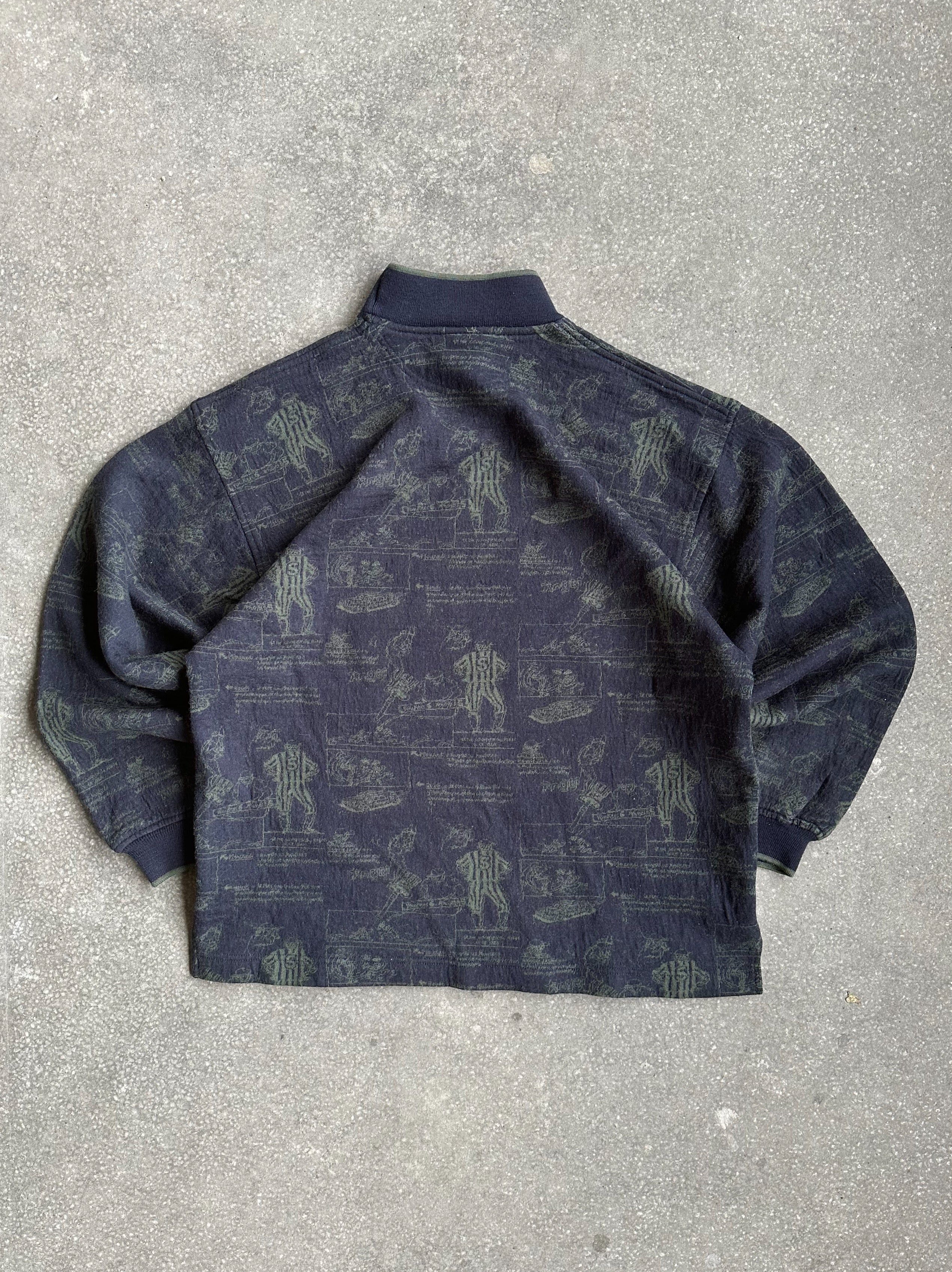 Vintage Ocean Pacific Mock-Neck Sweater - Large